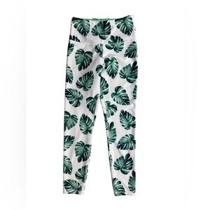 Wildfox | small palm leaf all over print soft leggings‎